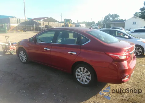 2017 Nissan Sentra S/Sv/Sr/Sl z USA, uszkodzony, nr VIN 3N1AB7AP5HL671491